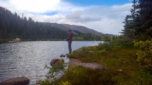 Backpacking to Kroenke Lake