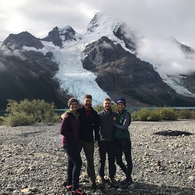Hiking Berg Lake Trail - Mount Robson Provincial Park, British Columbia