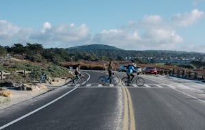 Bike at Asilomar State Beach