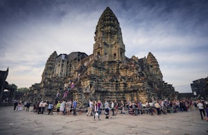 Climb the Bakan of Angkor Wat