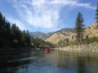 Whitewater Raft the Main Salmon River