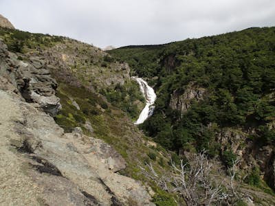 Hike the Upper El Chorillo del Salto Waterfalls