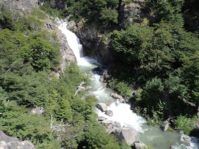Hike the Upper El Chorillo del Salto Waterfalls