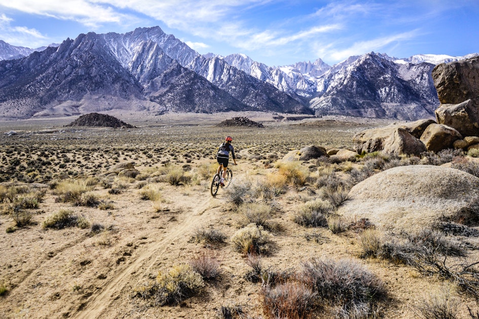 Mountain Bike Alabama Hills Loop, Lone Pine, California
