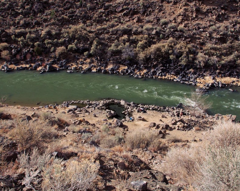 Soak in Manby Hot Springs, El Prado, New Mexico