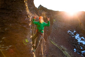 Climbing in 18-Degree Weather to Shoot the Sunrise