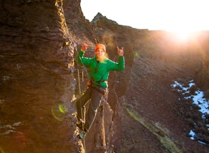 Climbing in 18-Degree Weather to Shoot the Sunrise