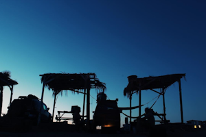 Camp at Puertecitos, Baja