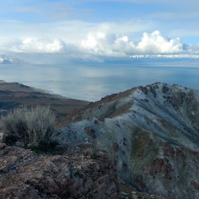 Hike Frary Peak Trail on Antelope Island