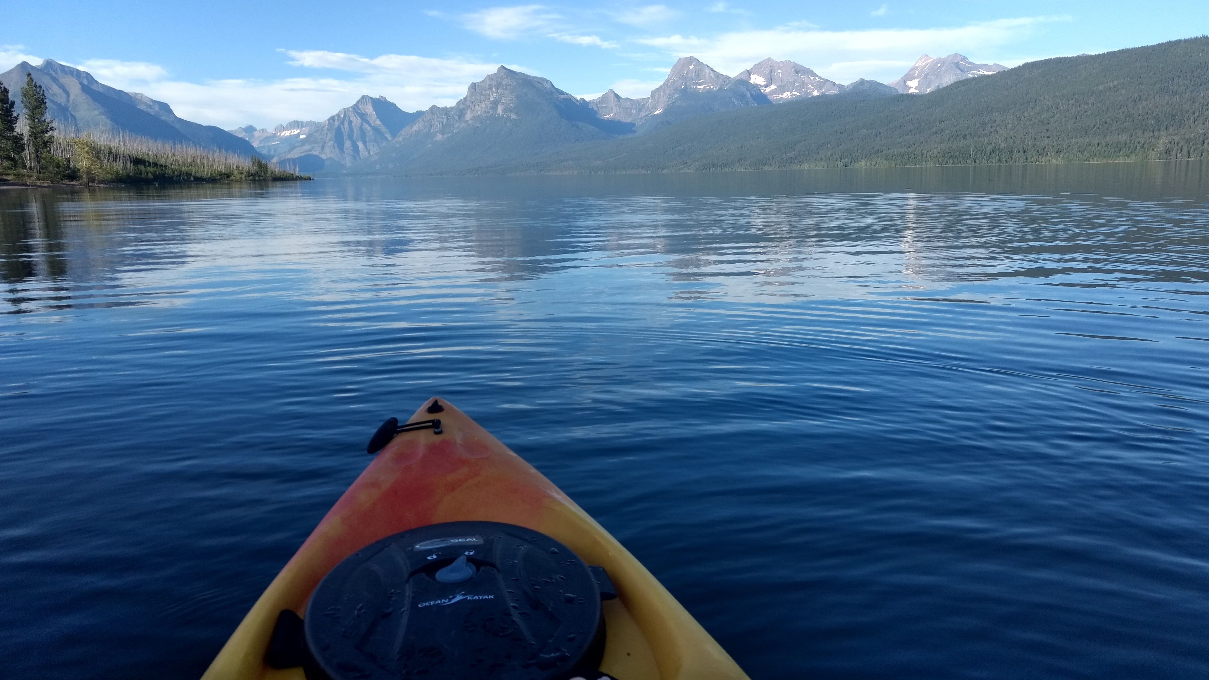 Kayak Lake McDonald 
