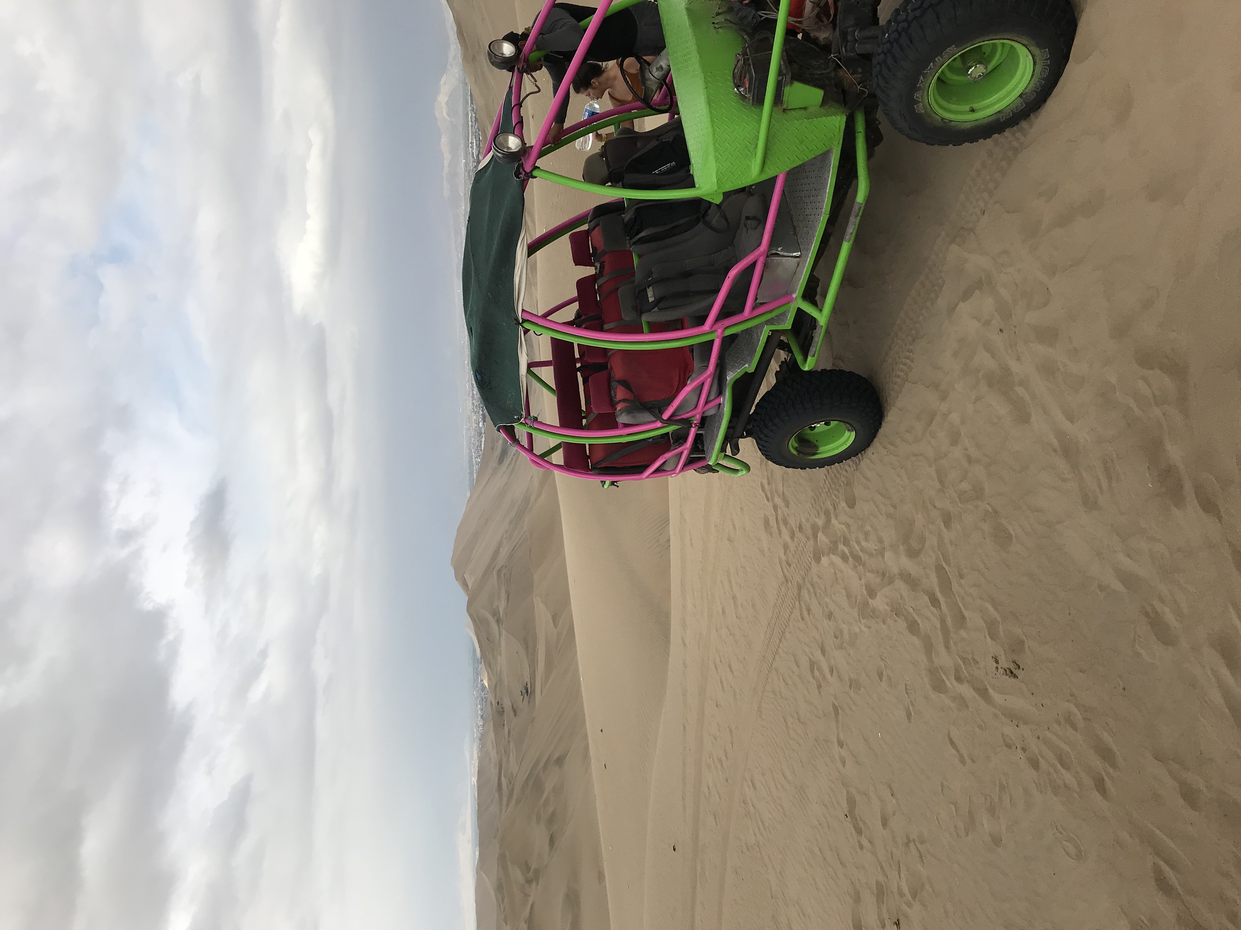 Sanboard in Huacachina, Peru