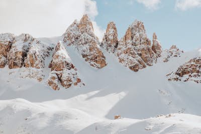 Ski Tour to the Sextener Stein in the Dolomites