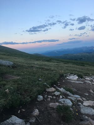 The Hike to 14,060 ft. {Mount Bierstadt}