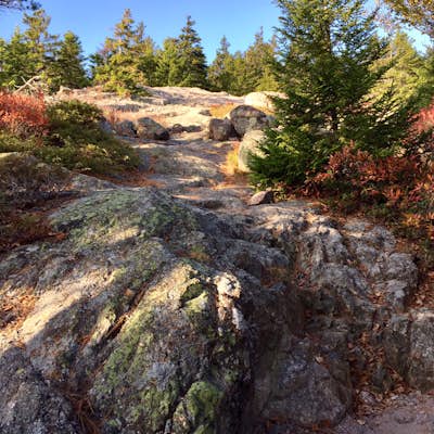 Hike Pemetic Mountain in Acadia NP