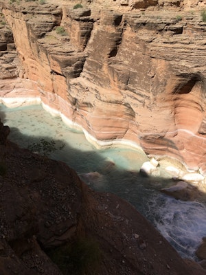 Hike to the Confluence of the Colorado River and Havasu Creek ...