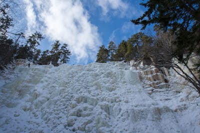 Snowshoe to Arethusa Falls via Bemis Brook Trail