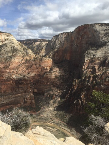 Hike Angels Landing at Night