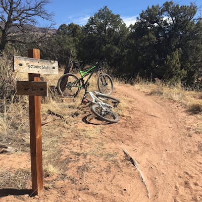 Mountain Bike at Oil Well Flats
