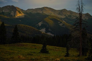 Camp at Kebler Pass