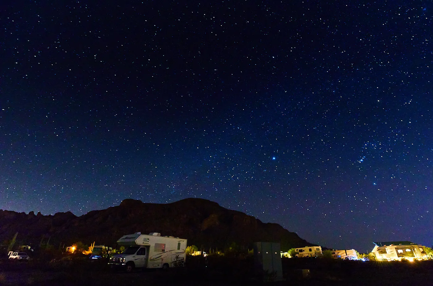 Camp at Picacho Peak State Park