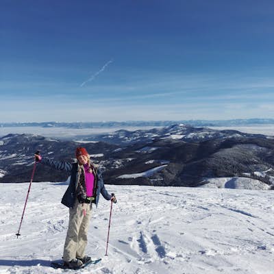 Snowshoe to the Mt. Spokane Summit