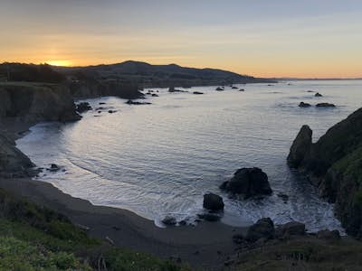 Camp at Wright's Beach in Sonoma Coast State Park