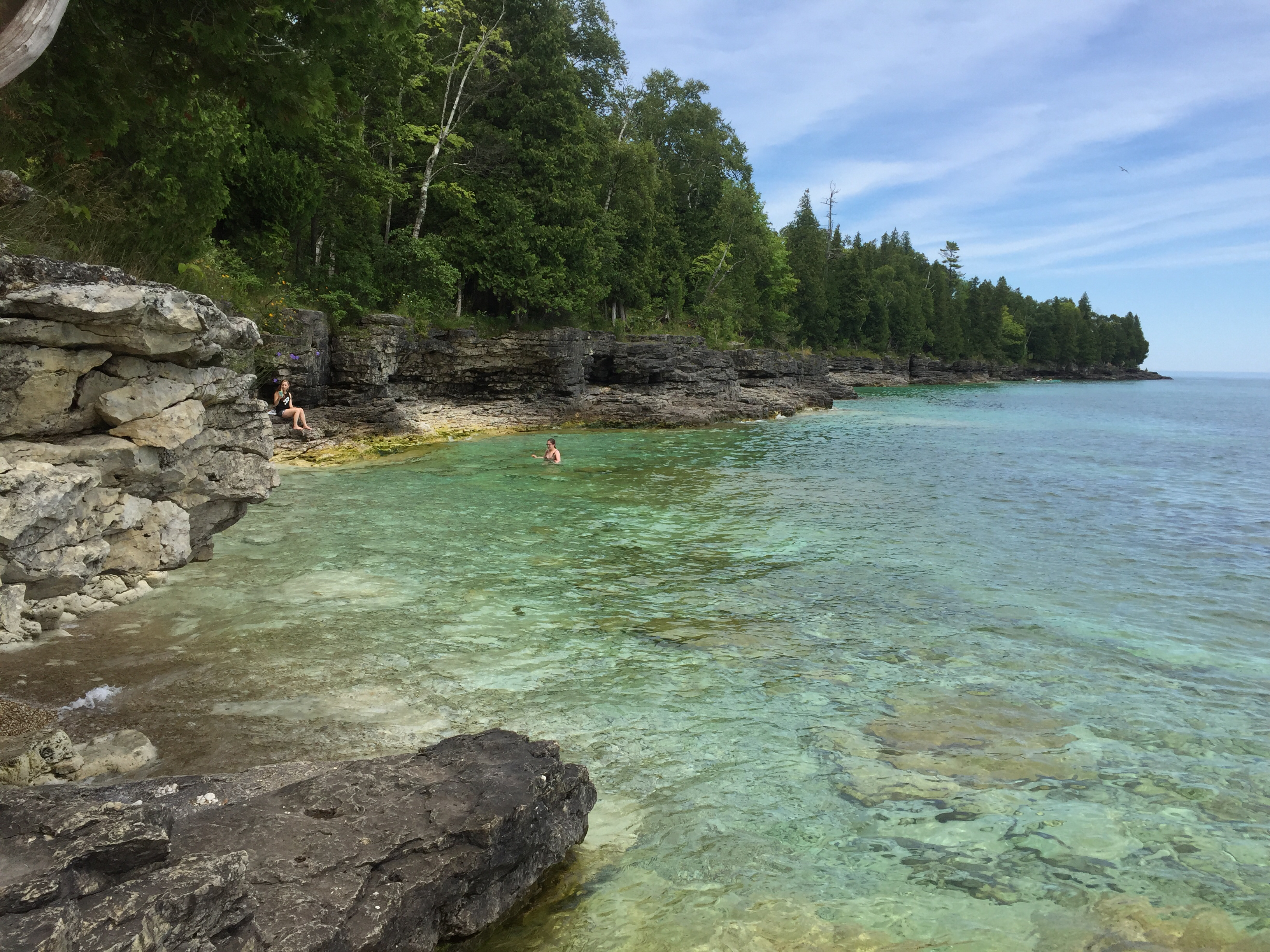 Cave Point County Park Lakeside Trail