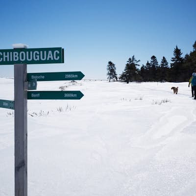 Winter Backpack to South Kouchibouguak