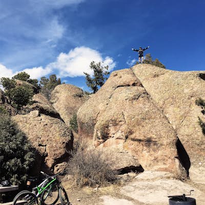 Mountain Bike at Penitente Canyon