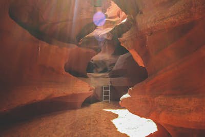 Ditch the crowds of Antelope Canyon: Explore Waterholes Canyon!