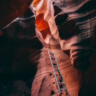 Ditch the crowds of Antelope Canyon: Explore Waterholes Canyon!