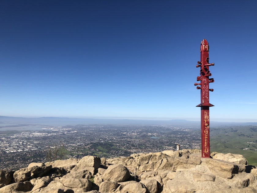 Mission Peak via Hidden Valley Trail, Fremont, California
