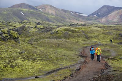 Landmannalaugar to Skogar Backpacking Trip in Iceland
