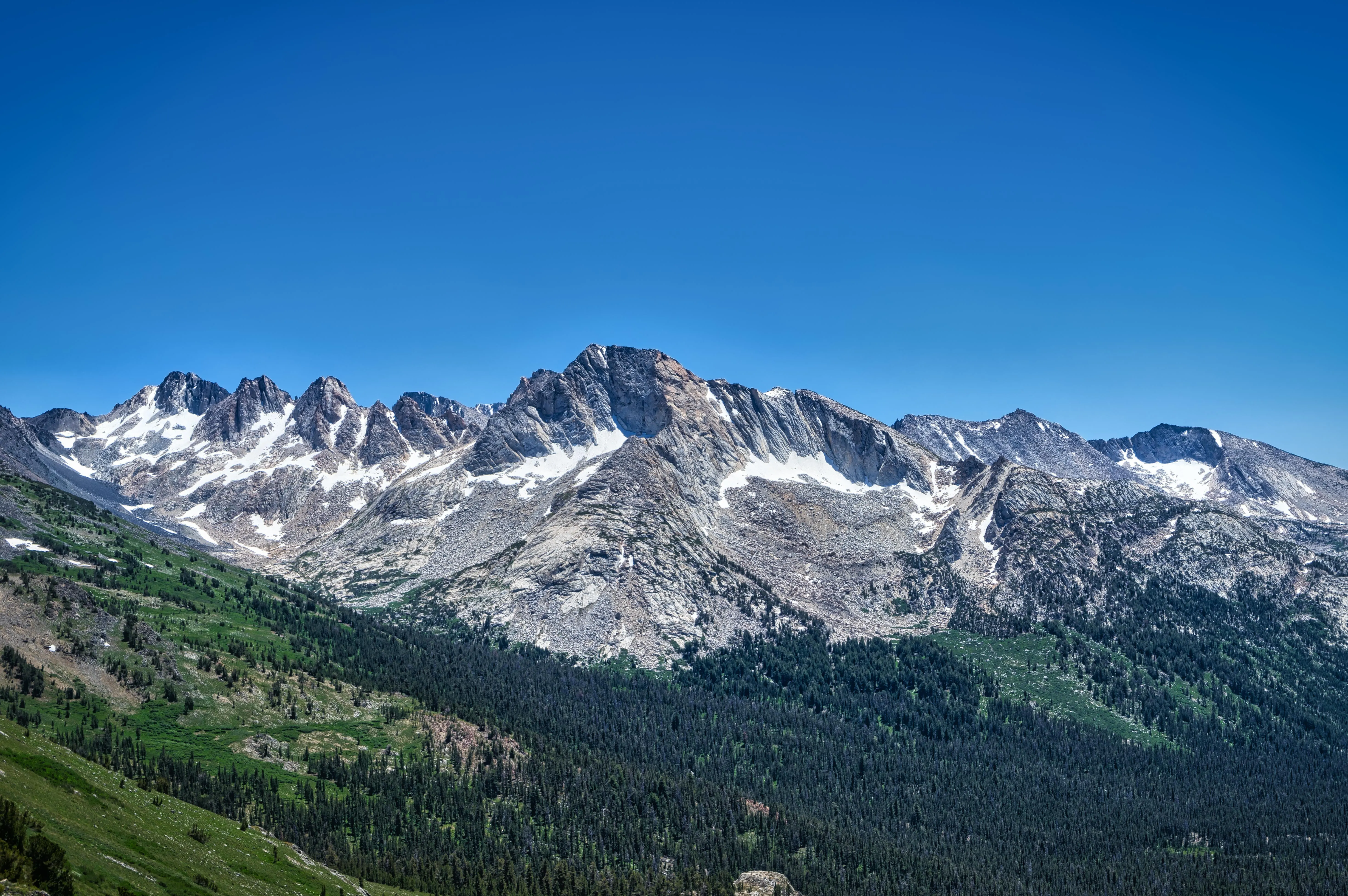 Backpack to Green Lake and Virginia Pass