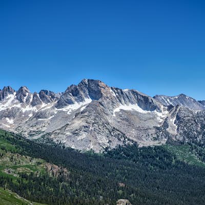 Backpack to Green Lake and Virginia Pass