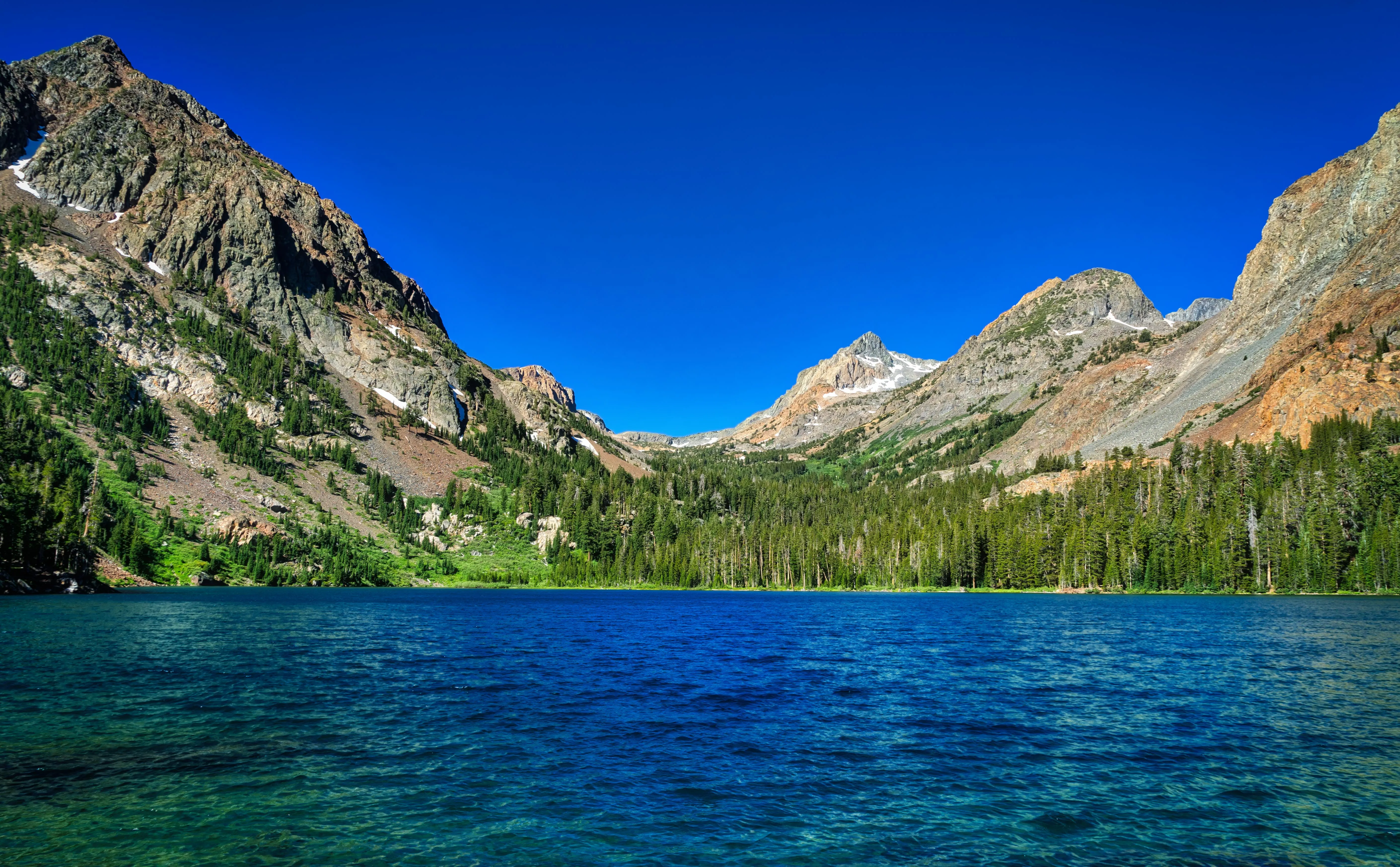 Backpack to Green Lake and Virginia Pass