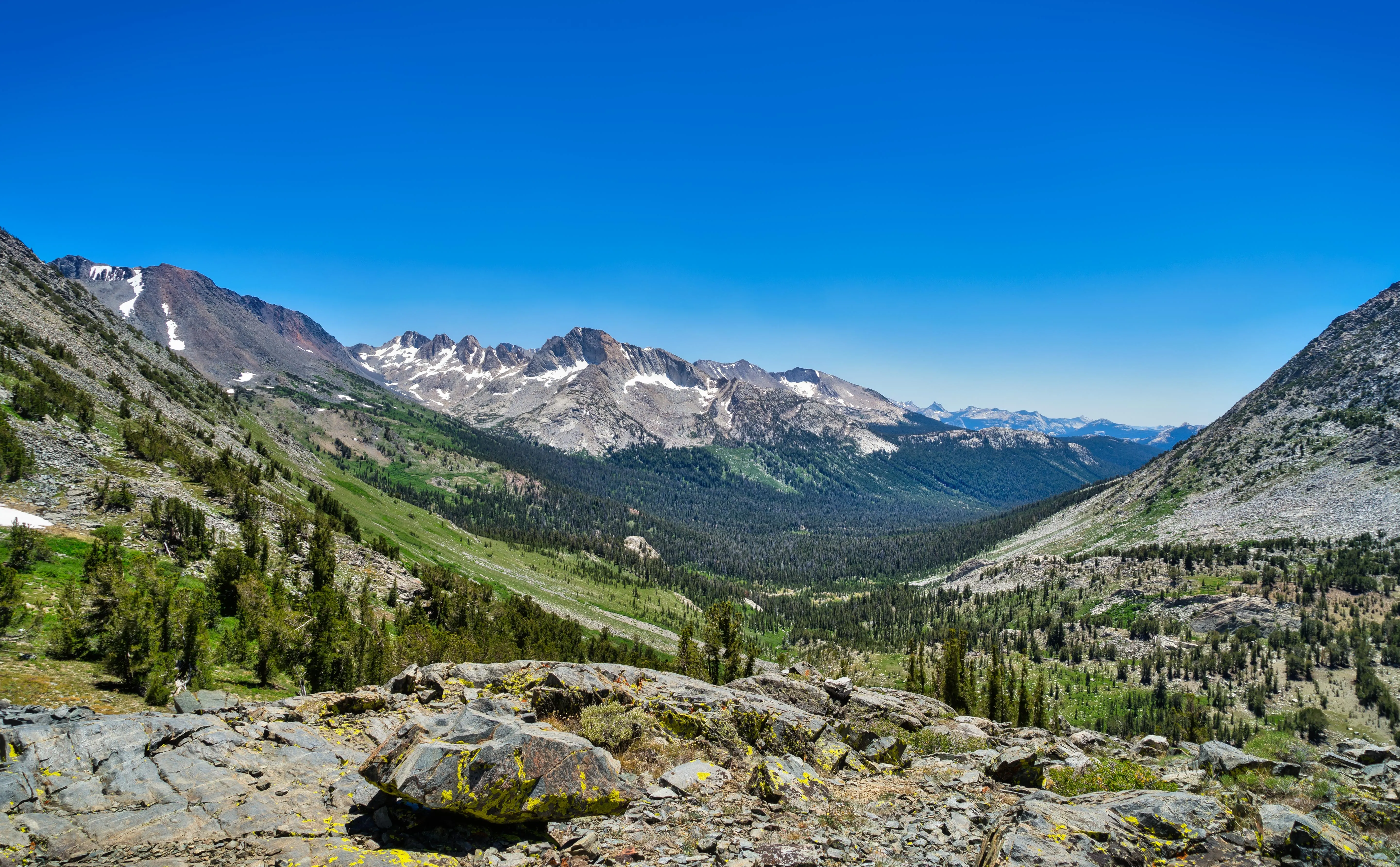 Backpack to Green Lake and Virginia Pass