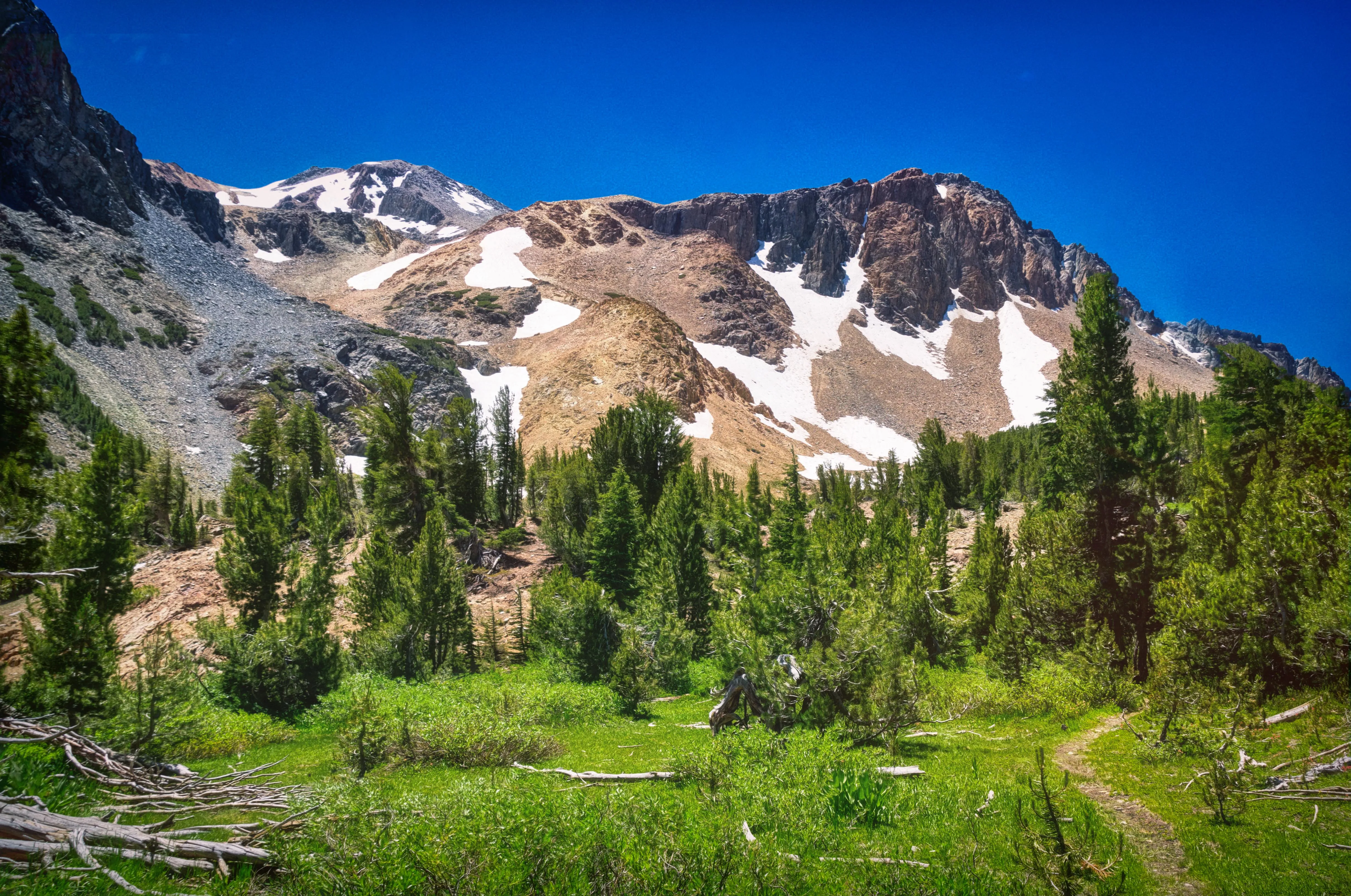 Backpack to Green Lake and Virginia Pass