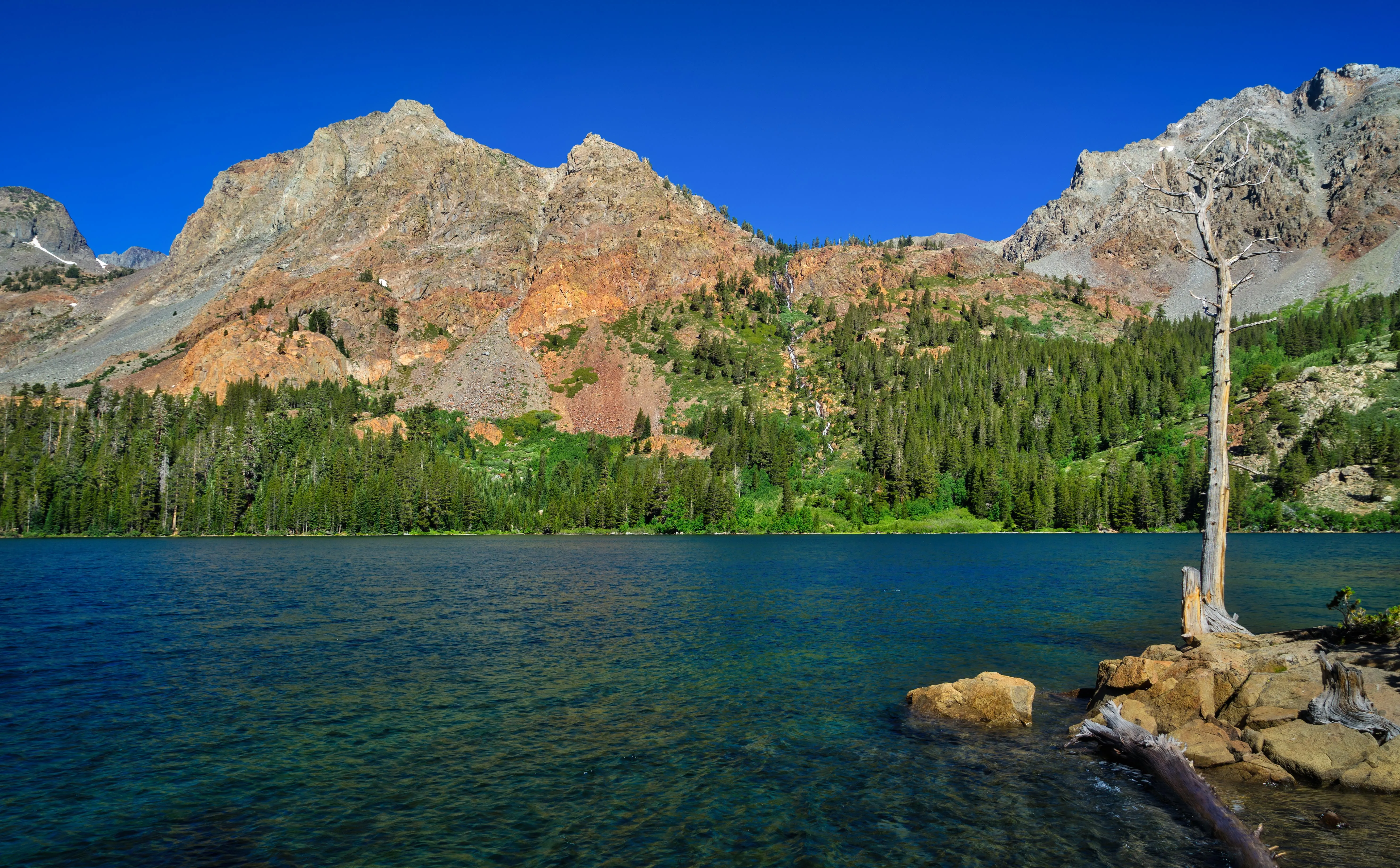 Backpack to Green Lake and Virginia Pass