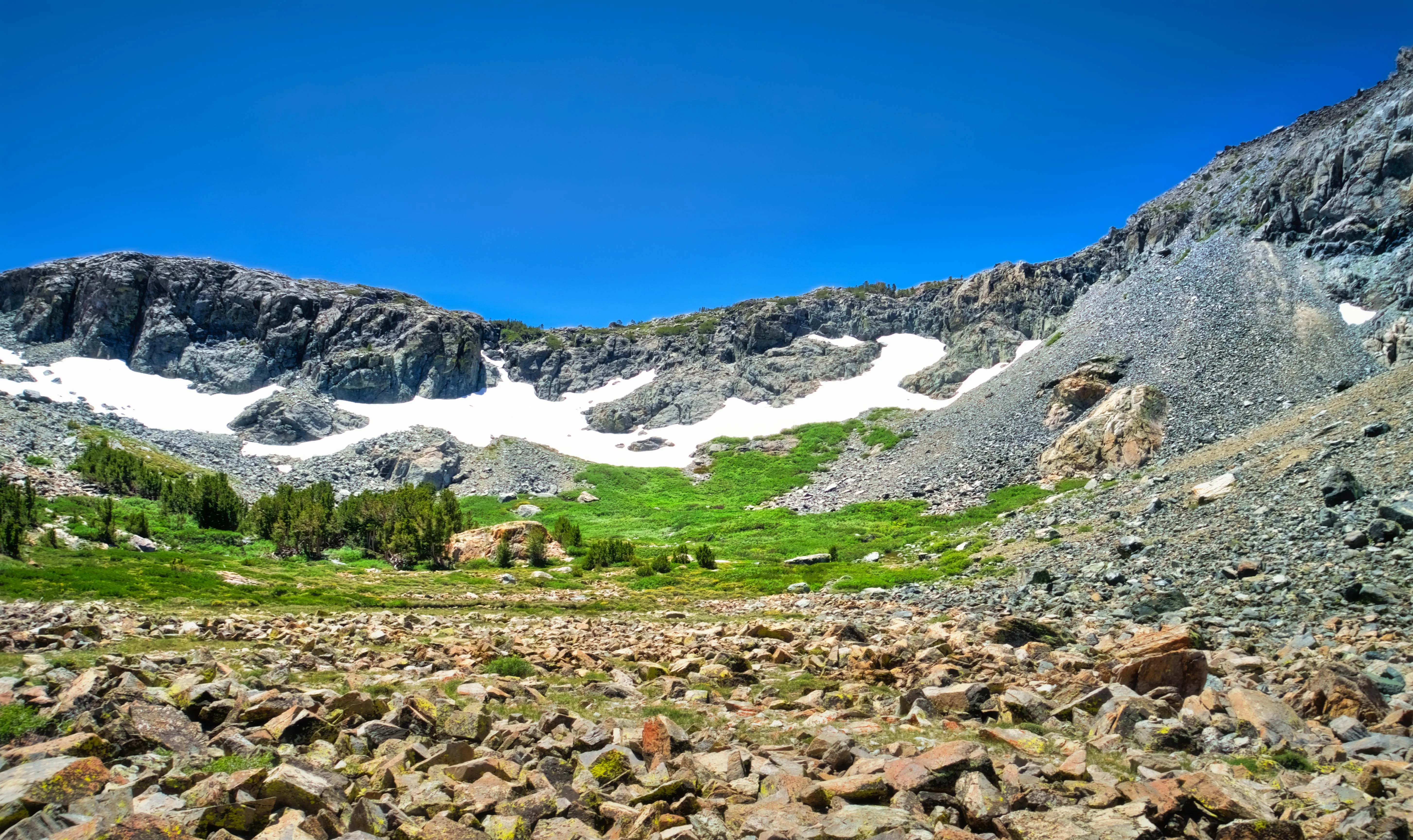 Backpack to Green Lake and Virginia Pass