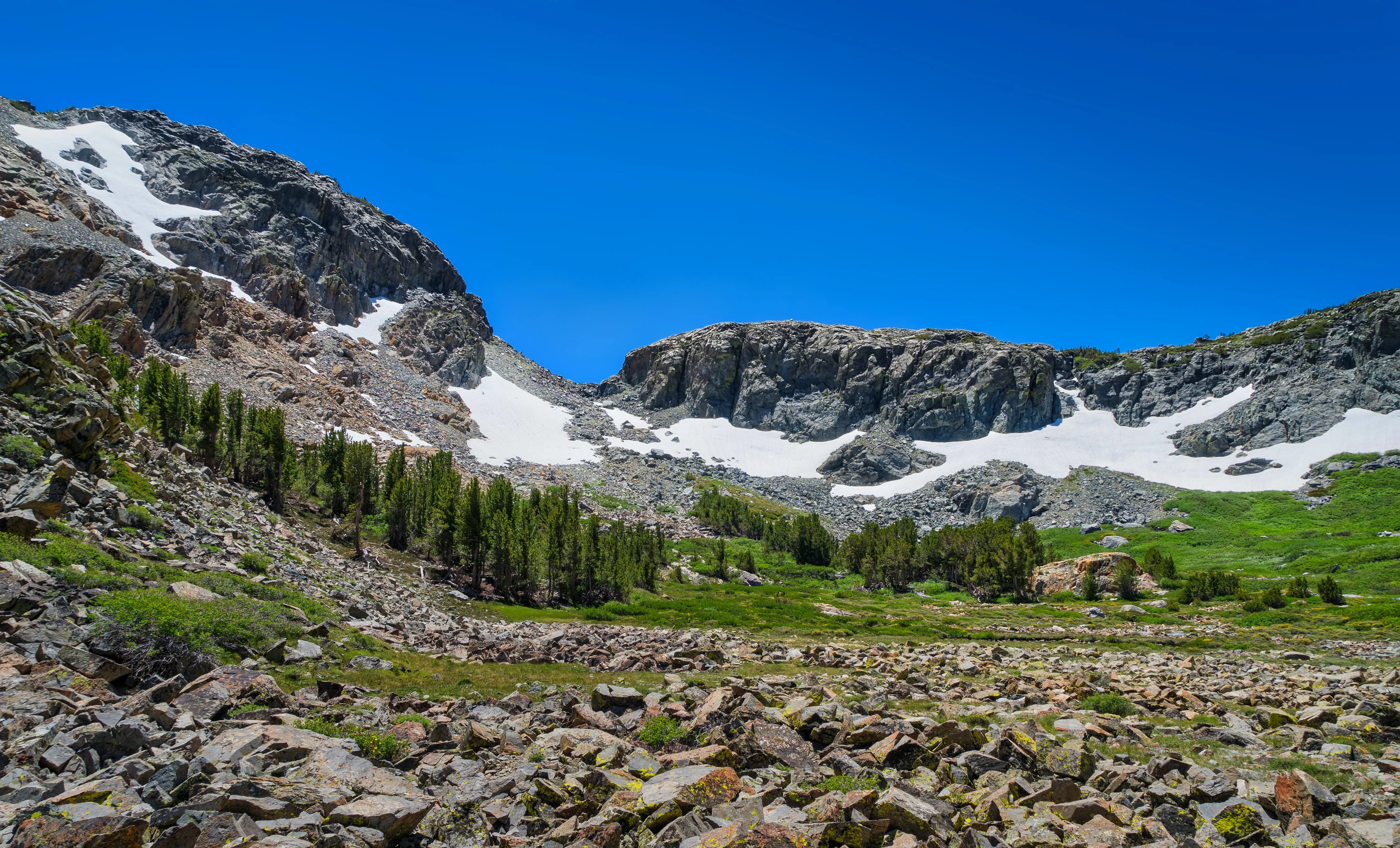 Backpack to Green Lake and Virginia Pass