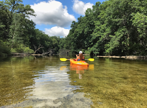 Paddle the Huron River in the Island Lake Recreation Area