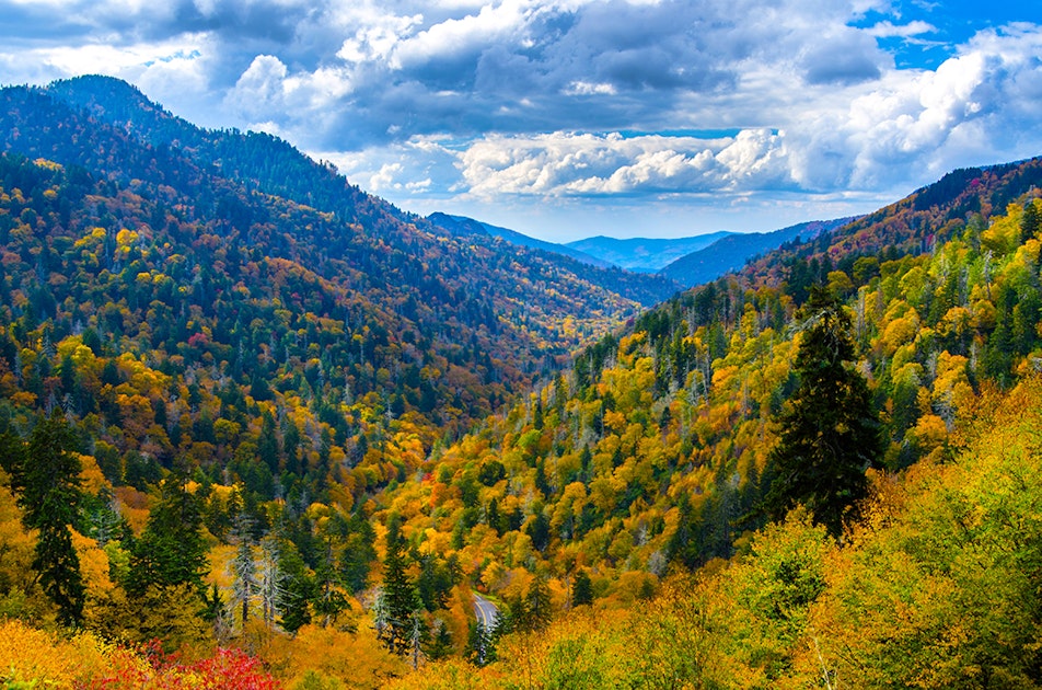 Photograph the Smokies from Morton Overlook, U.S. 441, Tennessee