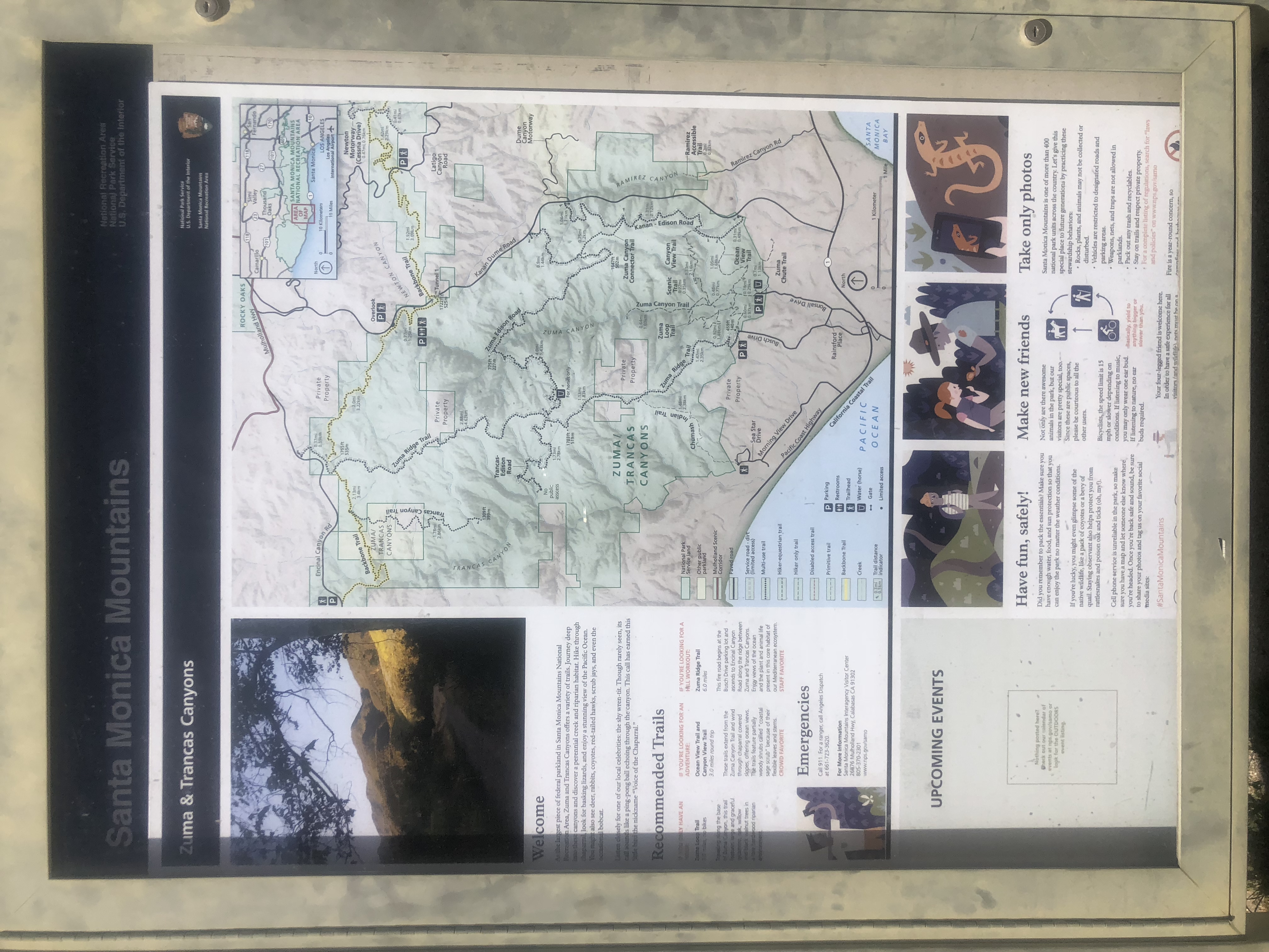 Newton & Zuma Canyon Falls