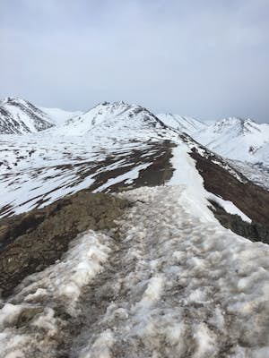 Hike Mt. Baldy in Chugach State Park