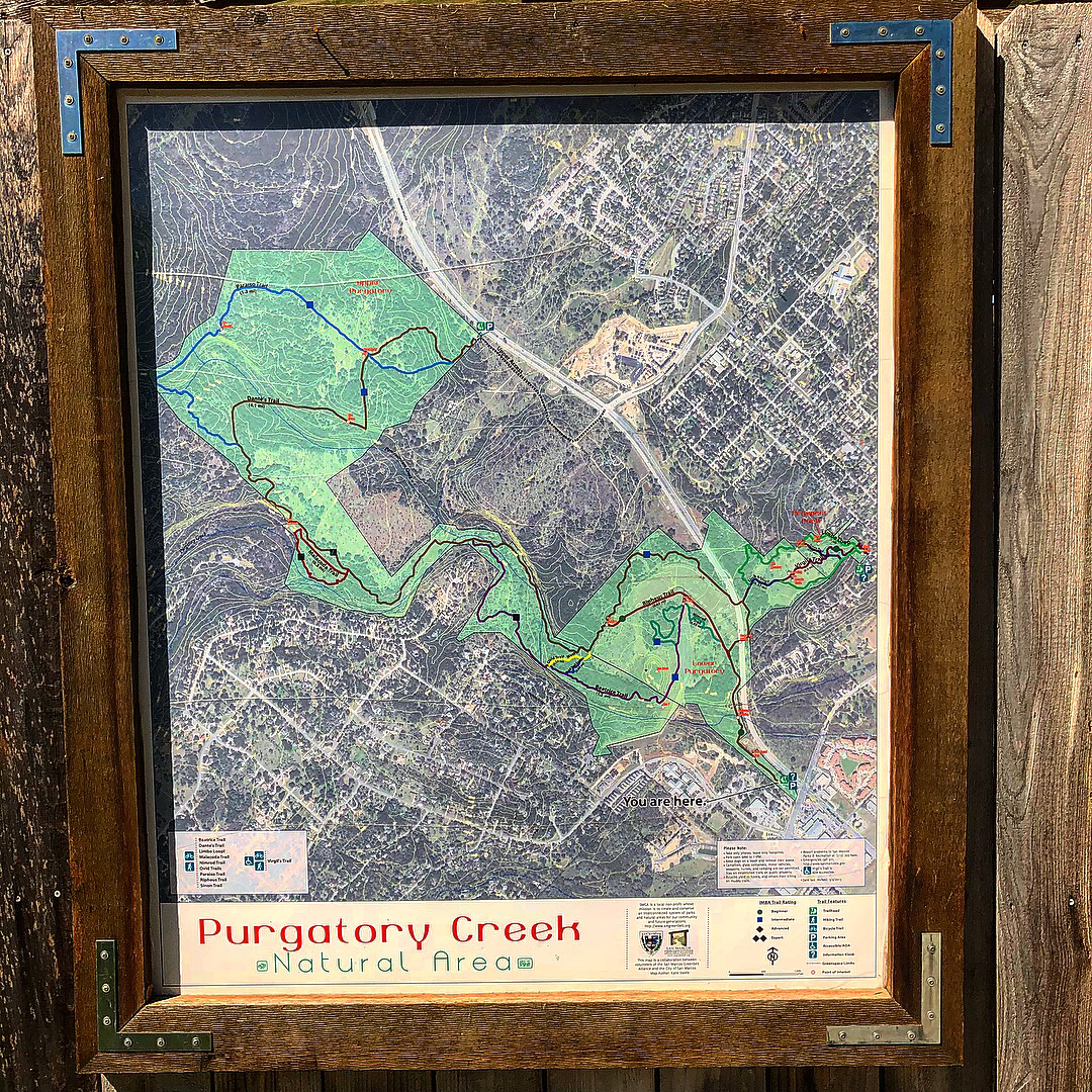 Purgatory Creek Natural Area Loop