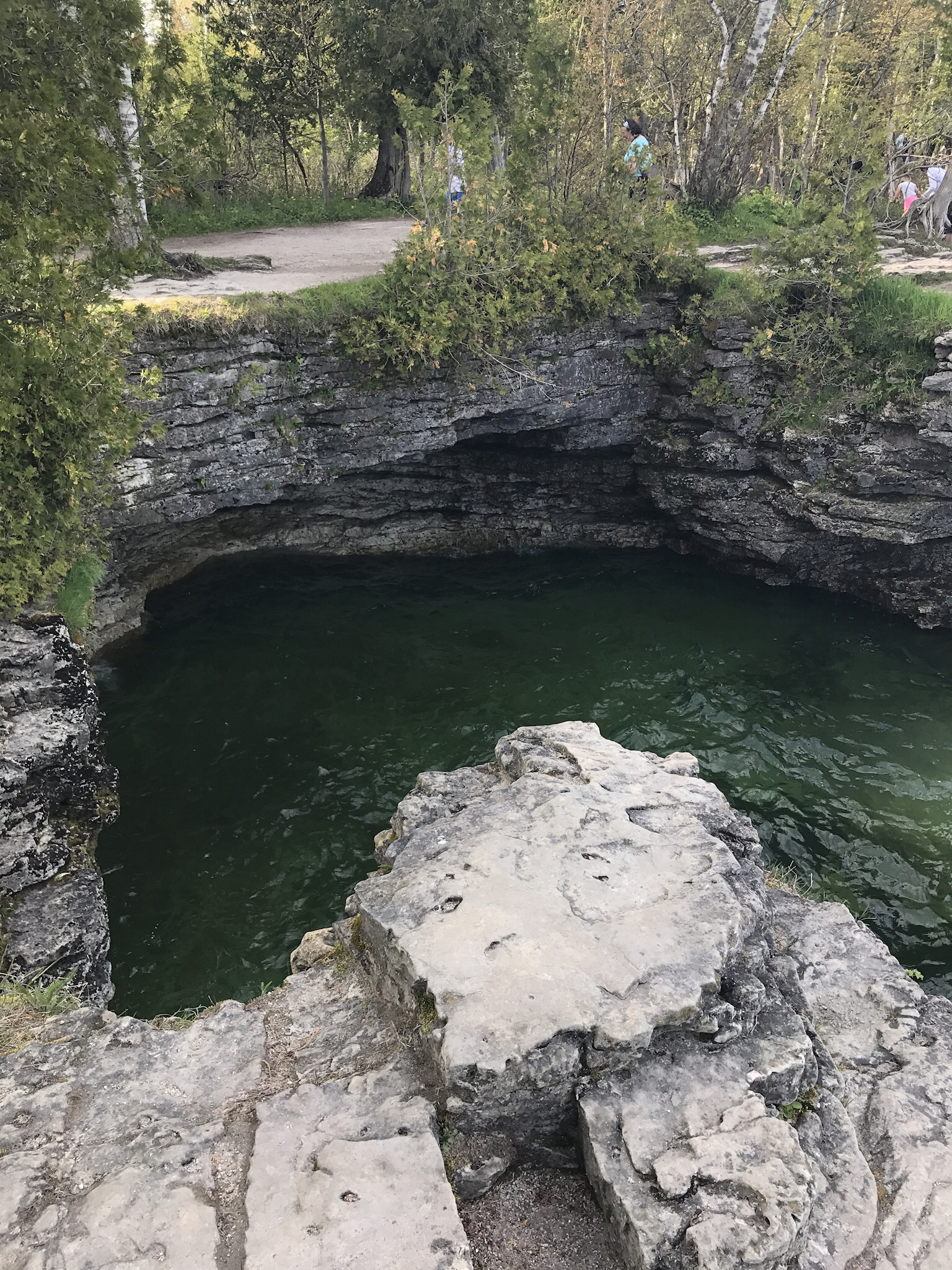 Cave Point County Park Lakeside Trail