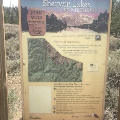 Sherwin Lakes Trail