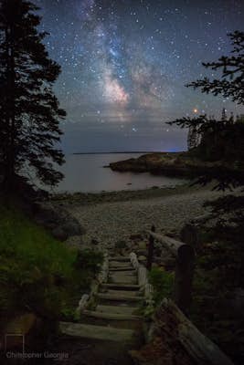 The Night Skies in Acadia National Park, Maine