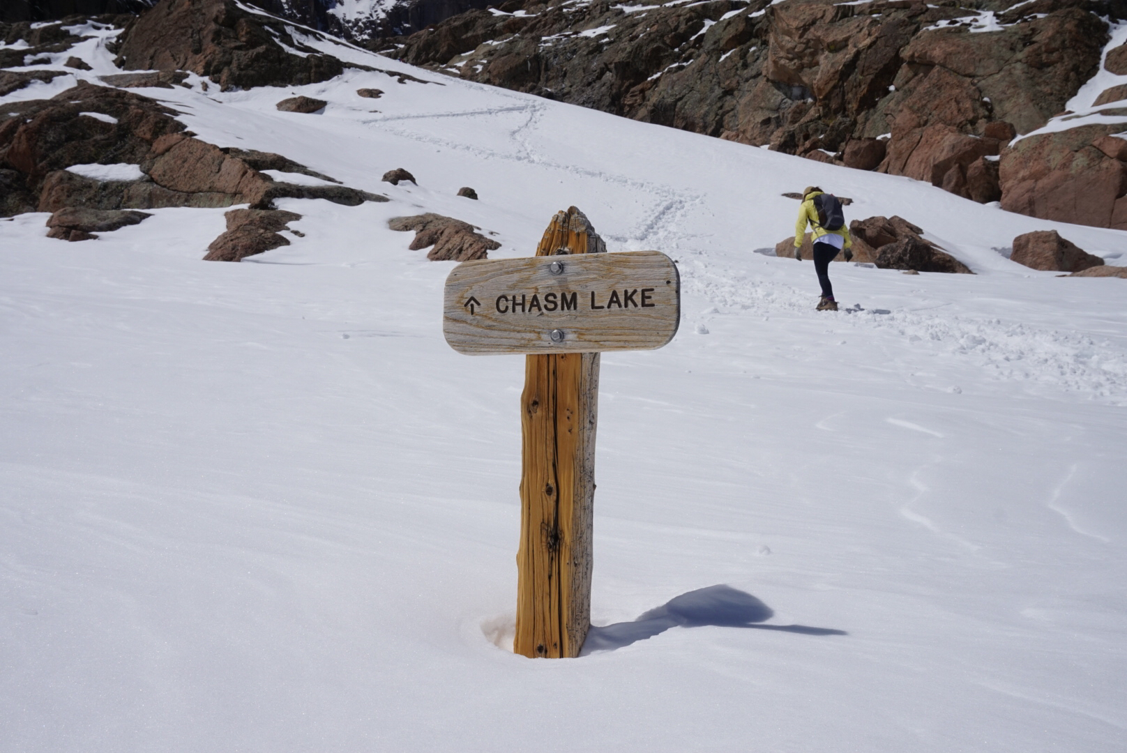 Chasm Lake via Longs Peak Trailhead
